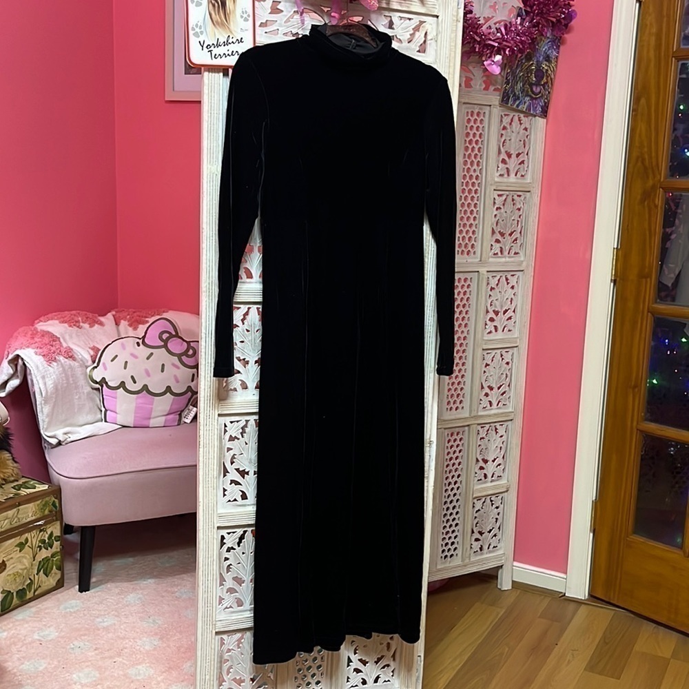 Moda Intl Velvet Dress